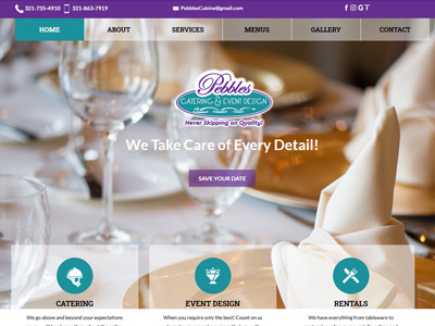 Pebbles Catering & Event Design